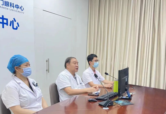 云端会诊！国际眼科科学院院士赵堪兴教授领衔的8868体育网站登录入口专家团为浙江患者“把脉”疑难眼病2.png